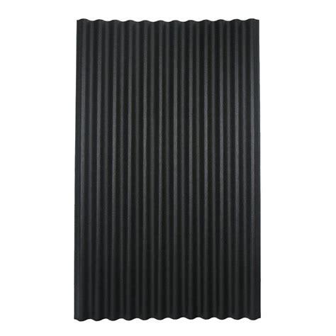 black corrugated metal sheets|decorative corrugated metal panels.